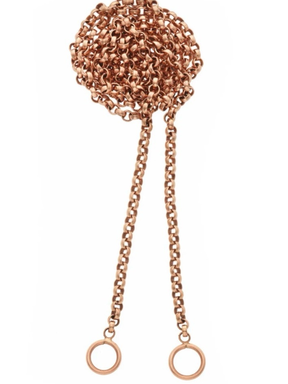 Rose Gold Rolo Chain Gold Necklace